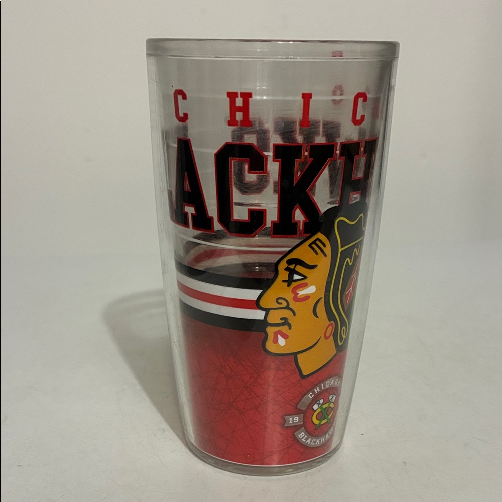 Chicago Blackhawks Red Acrylic Tervis Tumbler 16oz